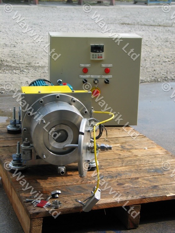 Alchem Engineering 150mm DIA Stainless Steel Pilot Scale Peeler Centrifuge